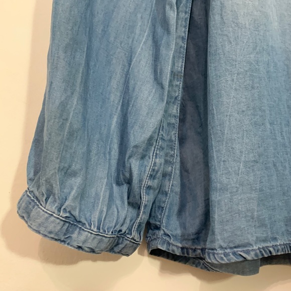 Distressed Denim Top - Picture 3 of 11